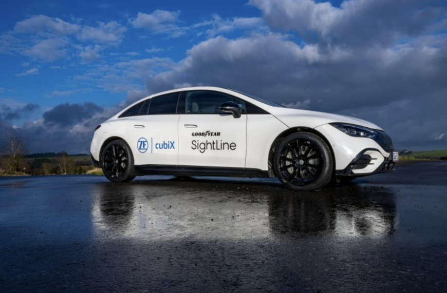 Schlaue Algorithmen: ZF und Goodyear lassen Fahrwerk und Reifen miteinander kommunizieren